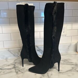 Donald Pliner Black Boots